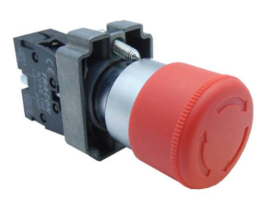 Botão Emergência Ø 30mm C/Encravamento
