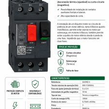 Disjuntor Motor 6A - 10A