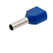 Ponteira Isolada 2X2,5mm AZ (emb.100)