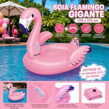 Boia Flamingo Gigante 170x173cm