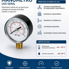 Manometro Lateral