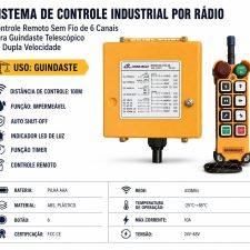 Comando Rádio 2 Velocidades