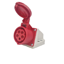 Tomada Mural Fêmea CEE 5x16A PCE