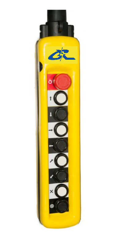 Botoneira Suspensão 8 Botões + Botão Cogumelo - 2 Velocidades - Image 2