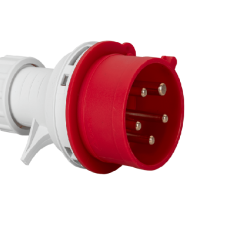 Ficha Macho CEE 5x32A C/Inversão Fases