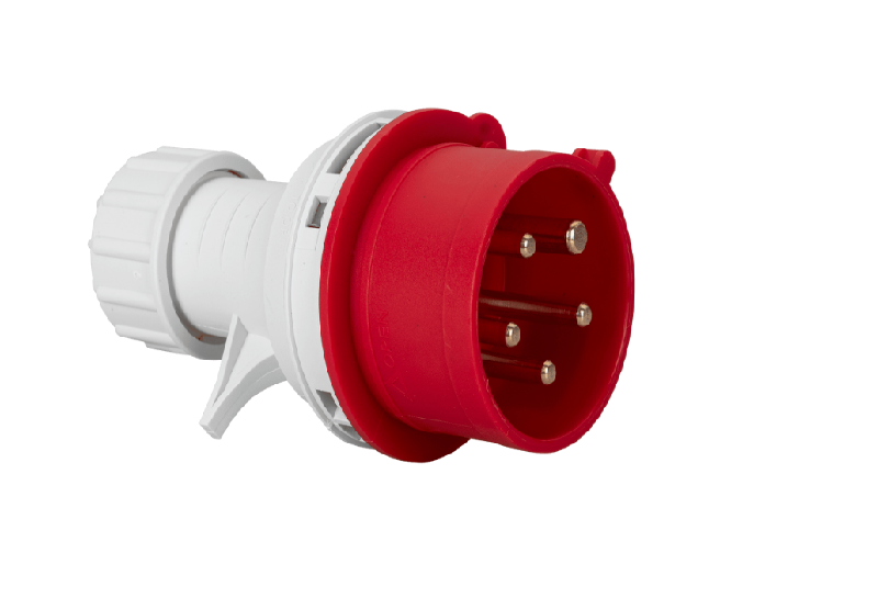 Ficha Macho CEE 5x32A C/Inversão Fases