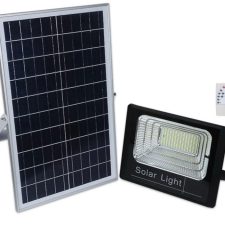 Projector led 100W C/painel Solar