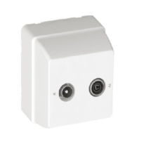 Tomada R-TV Equalizada Passagem 37532 Efapel