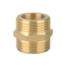 Casquilho Duplo 3/4" Latao