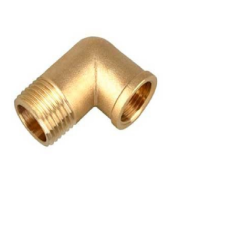 Joelho M/F 1/4" Latao