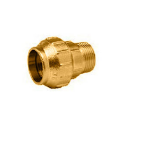 Uniao J/R Macho 25x3/4" Latao