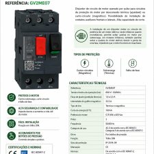 Disjuntor Motor 1,6A - 2,5A