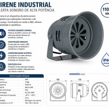 Sirene 230V Cz